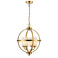 Safavieh Forler Pendant - Brass Gold | Pendant Lamps | Modishstore - 2