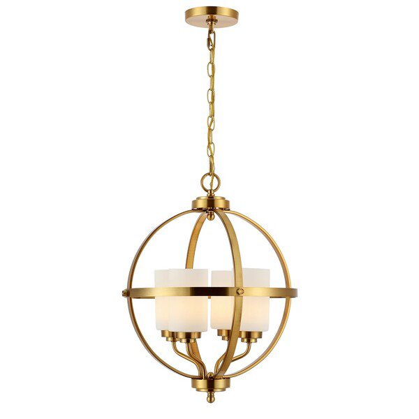 Safavieh Forler Pendant - Brass Gold | Pendant Lamps | Modishstore - 2