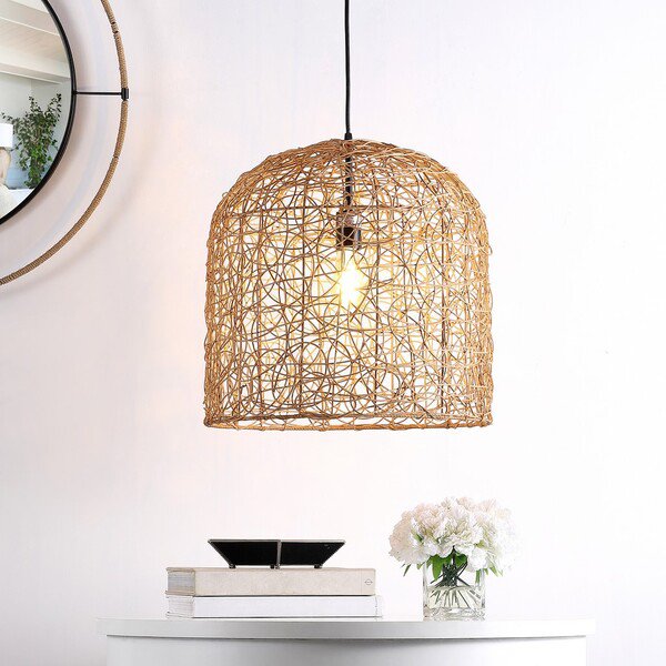 Safavieh Bianco Pendant - Natural | Pendant Lamps | Modishstore