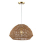 Safavieh Niamh Pendant - Natural | Pendant Lamps | Modishstore - 2