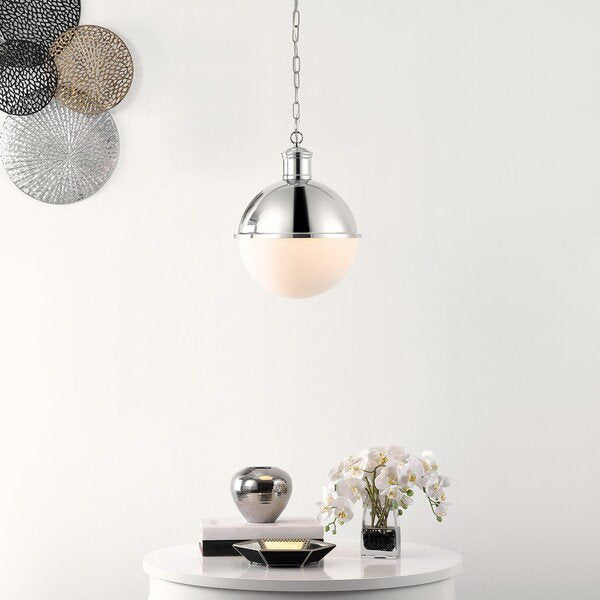 Safavieh Daylily Pendant - Chrome | Pendant Lamps | Modishstore
