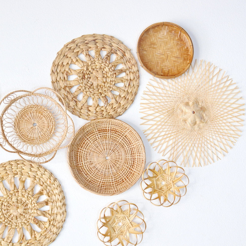 Pon Pat - Wall Hanging Art Decor Set Of 12 By Thaihome | Wall Decor | Modishstore - 3