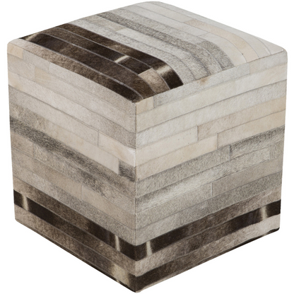 Surya Poufs Cube Pouf - Animal - POUF-237 | Poufs | Modishstore-3
