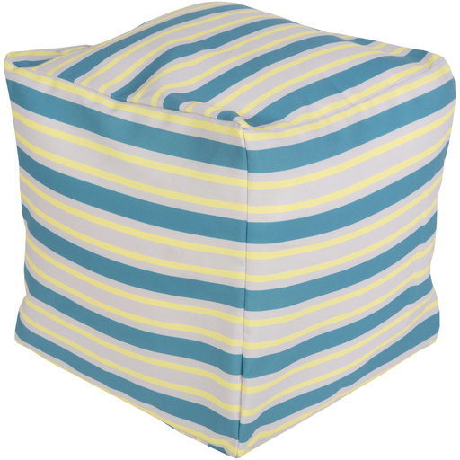 Surya Poufs Cube Pouf - Stripes - POUF-281 | Poufs | Modishstore-2