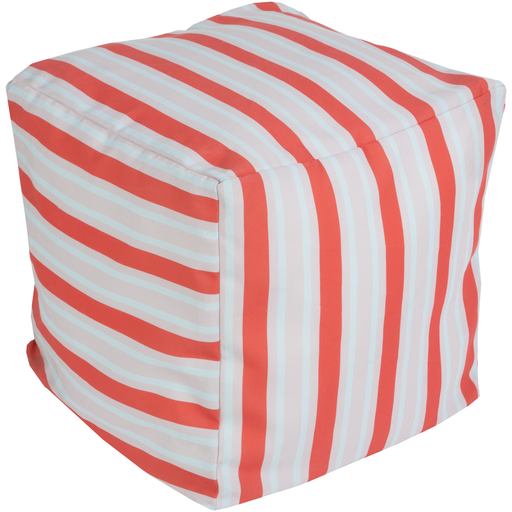Surya Poufs Cube Pouf - Stripes - POUF-281 | Poufs | Modishstore-4