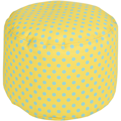 Surya Poufs Cylinder Pouf - Geometric - POUF-291 | Poufs | Modishstore-3