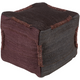 Surya Continental Cube Pouf - Global - POUF-313 | Poufs | Modishstore-2