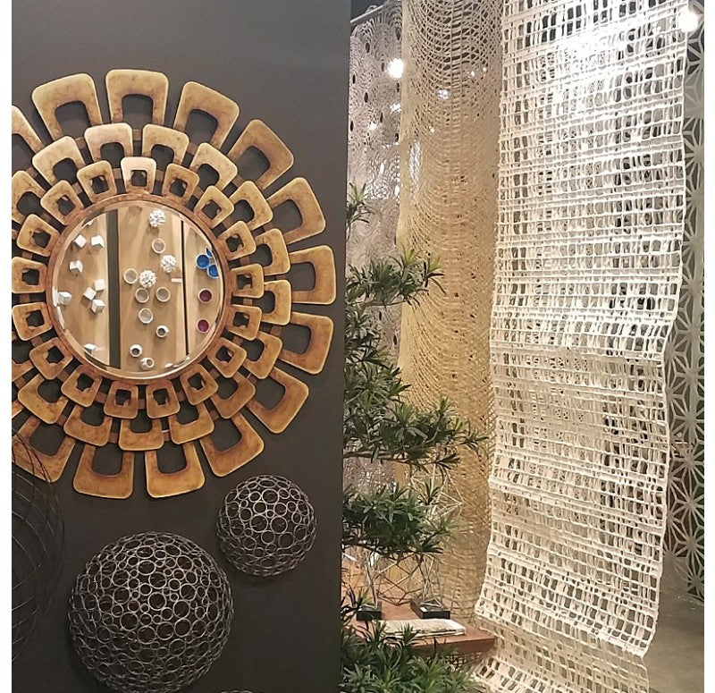Handmade Paper, 'Digital' by Gold Leaf Design Group | Wall Decor | Modishstore - 5