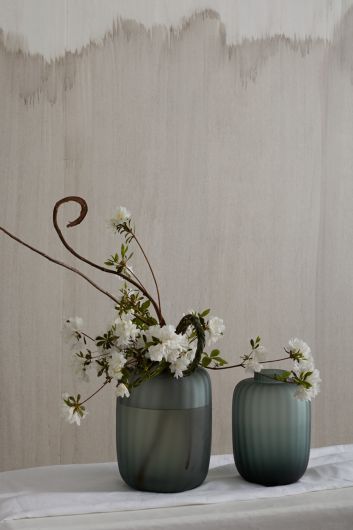 Prasinos Ribbed Glass Green Vase By Accent Decor | Vases | Modishstore - 6