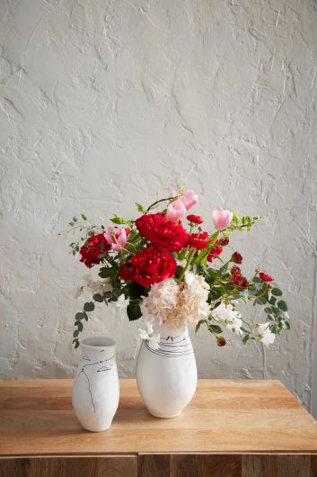 Promises Vase Set Of 4 By Accent Decor | Vases | Modishstore - 1
