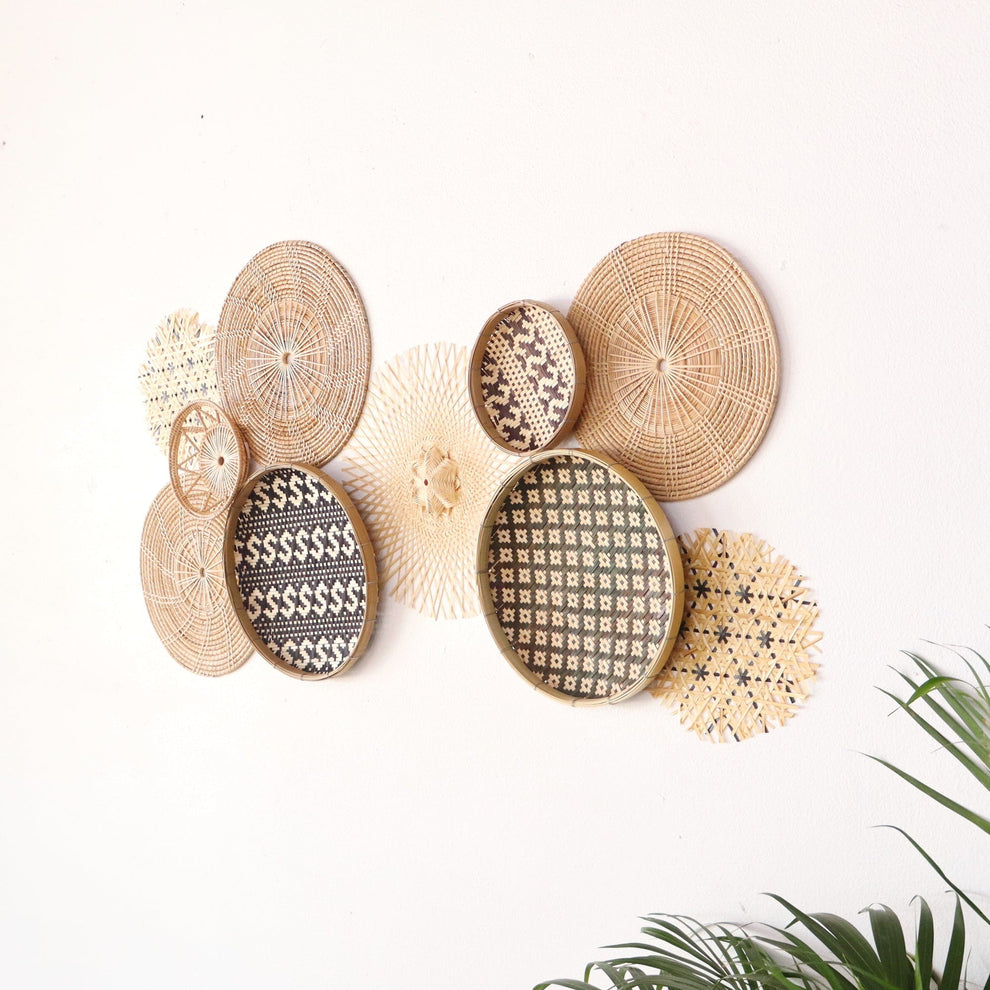 Pu Yi Sa - Bamboo And Rattan Wall Art Decor By Thaihome | Wall Art | Modishstore - 4