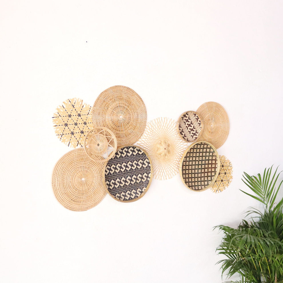 Pu Yi Sa - Bamboo And Rattan Wall Art Decor By Thaihome | Wall Art | Modishstore - 3