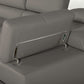 Divani Casa Quebec - Modern Dark Grey Teco Leather Sectional Sofa | Modishstore | Sofas-2