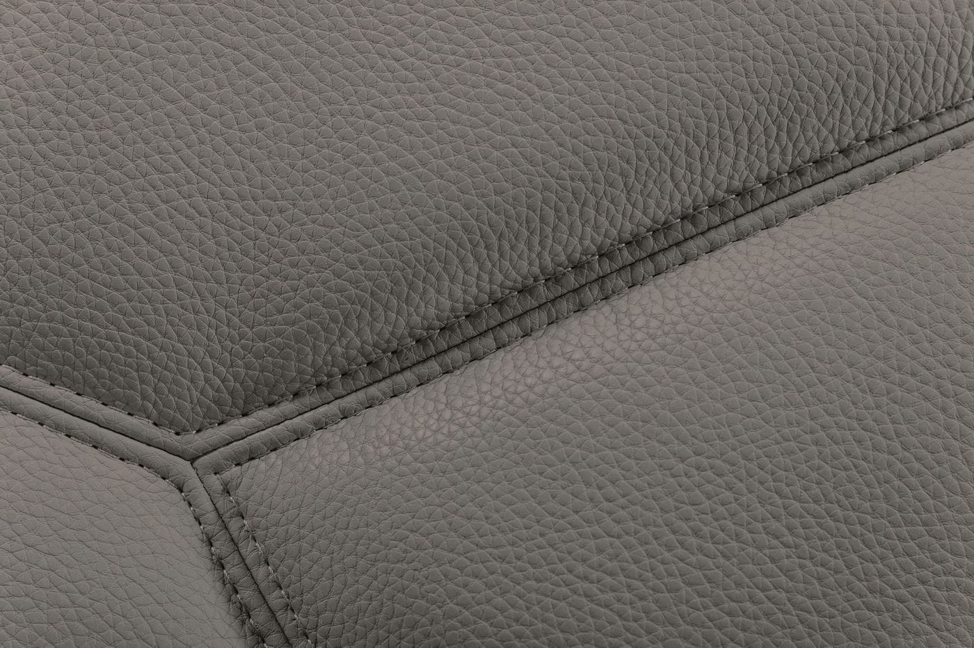 Divani Casa Quebec - Modern Dark Grey Teco Leather Sectional Sofa | Modishstore | Sofas-3