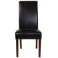 Greenwich Series Brown Leathersoft Parsons Chair By Flash Furniture | Dining Chairs | Modishstore - 4
