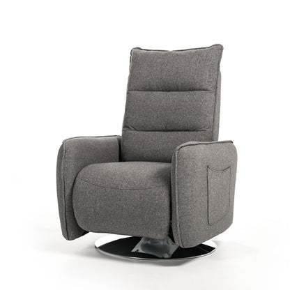 Vig Furniture Divani Casa Fairfax Modern Fabric Recliner Chair | Modishstore | Chairs & Recliners-14
