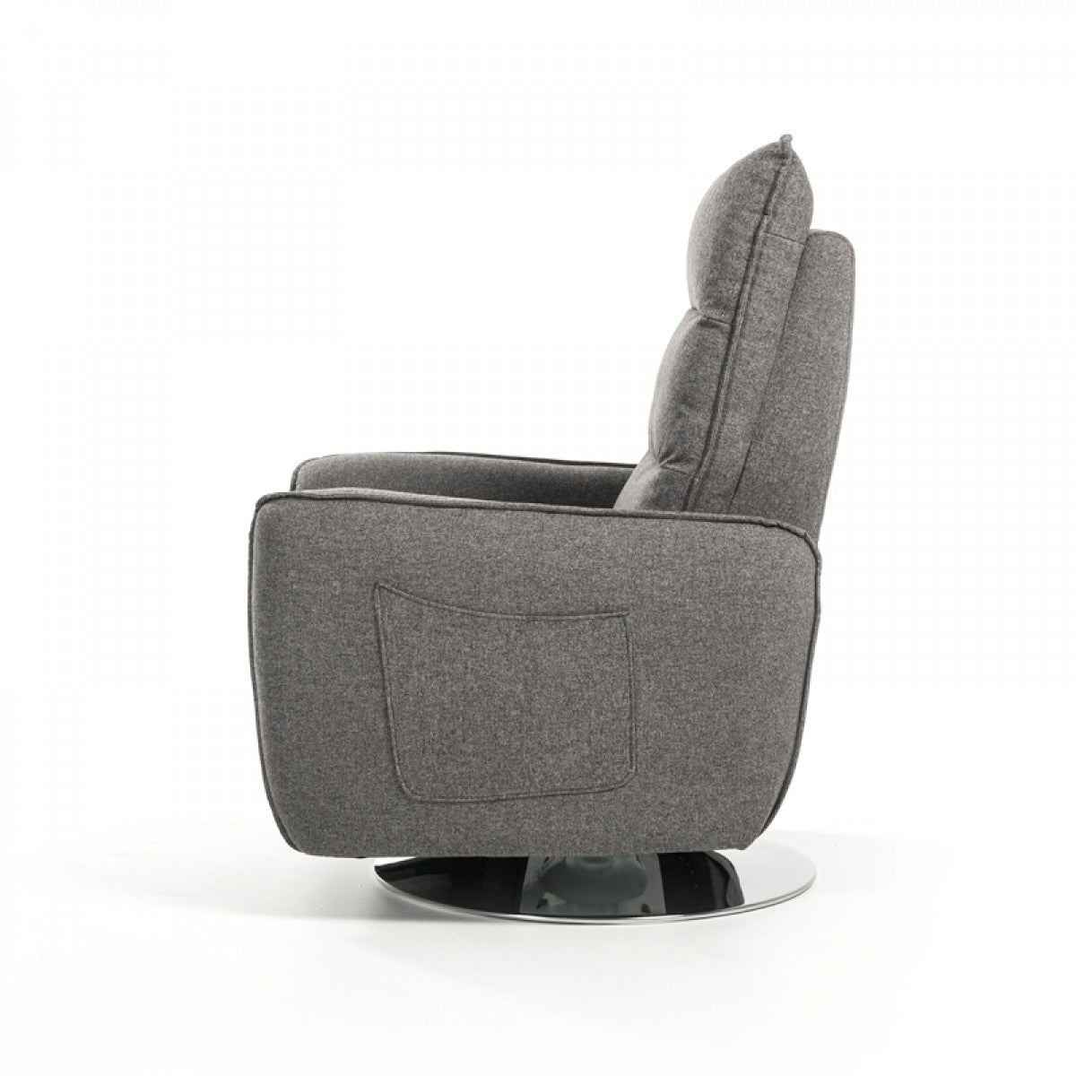 Vig Furniture Divani Casa Fairfax Modern Fabric Recliner Chair | Modishstore | Chairs & Recliners