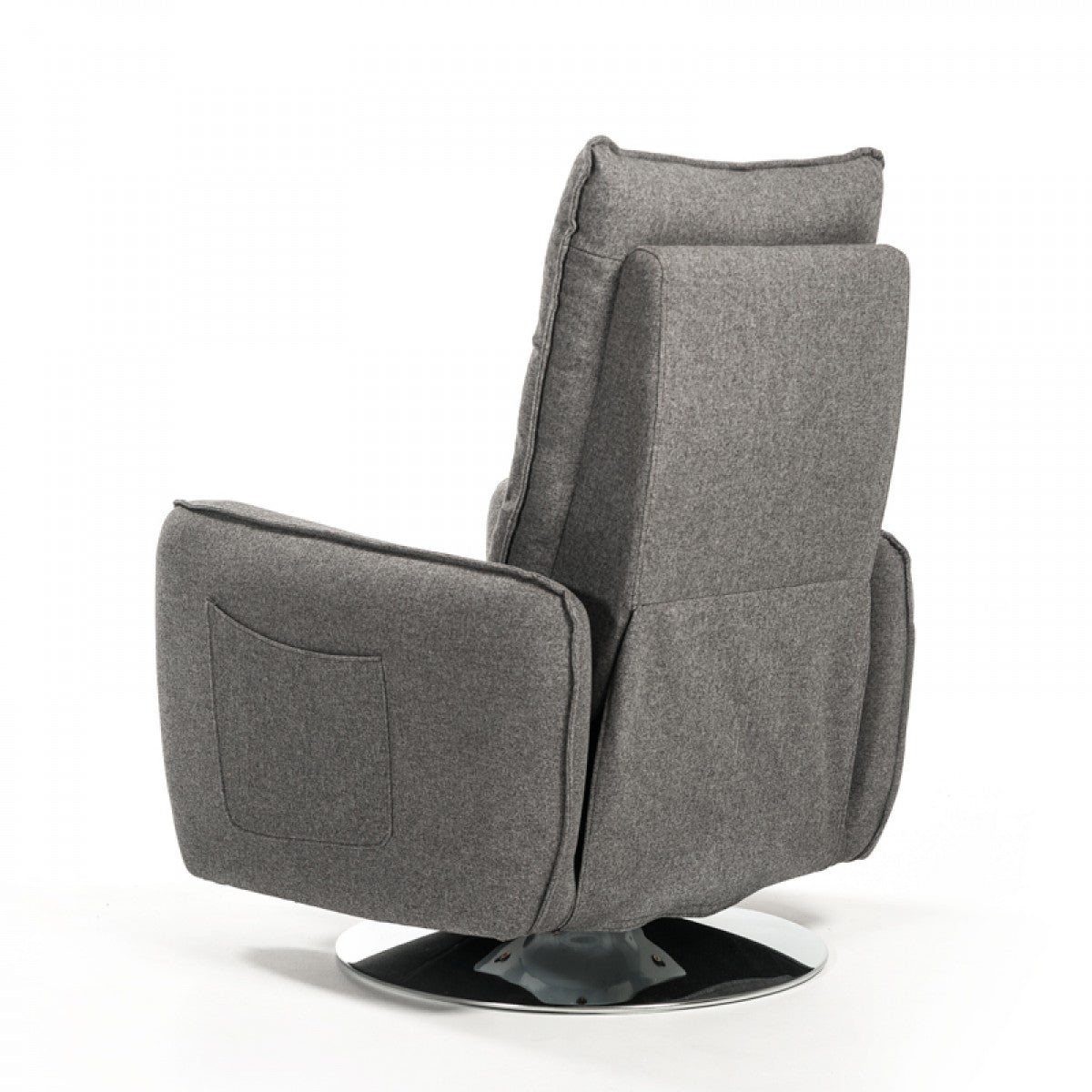 Vig Furniture Divani Casa Fairfax Modern Fabric Recliner Chair | Modishstore | Chairs & Recliners-2