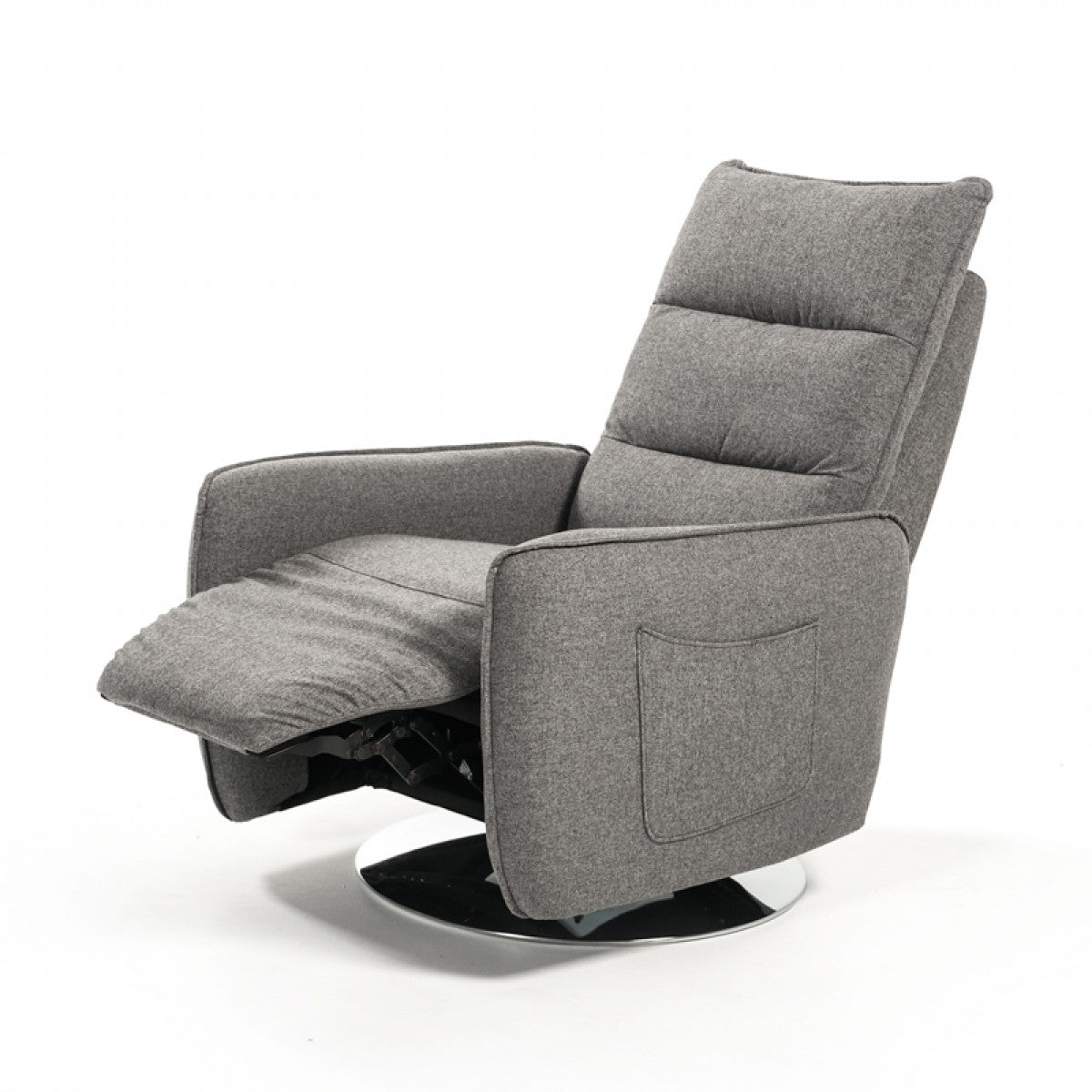 Vig Furniture Divani Casa Fairfax Modern Fabric Recliner Chair | Modishstore | Chairs & Recliners-5