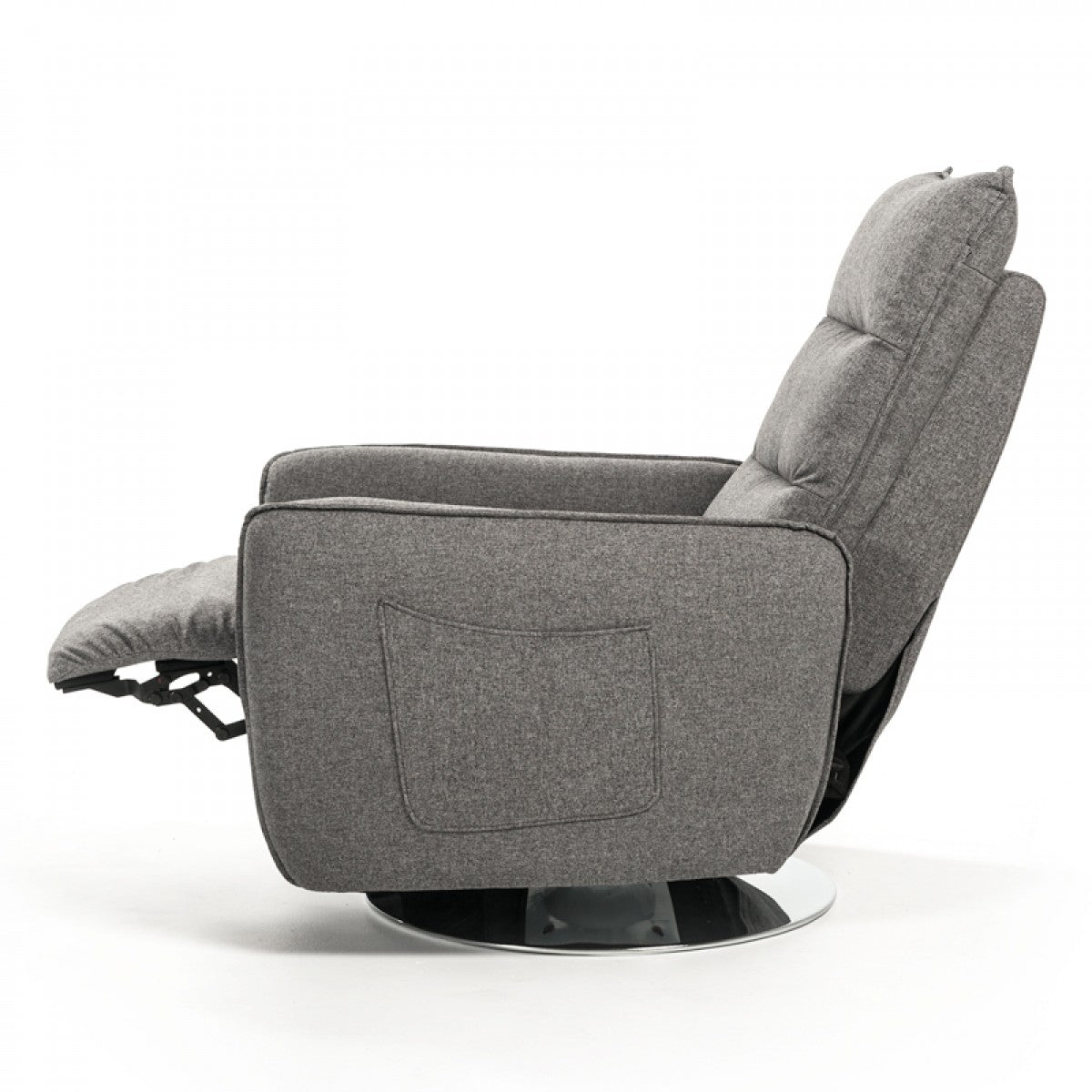 Vig Furniture Divani Casa Fairfax Modern Fabric Recliner Chair | Modishstore | Chairs & Recliners-6