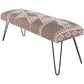 Surya Upholstered Bench - RAM-001 | Stools & Benches | Modishstore-5