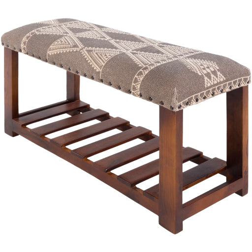 Surya Upholstered Bench - RAM-002 | Stools & Benches | Modishstore