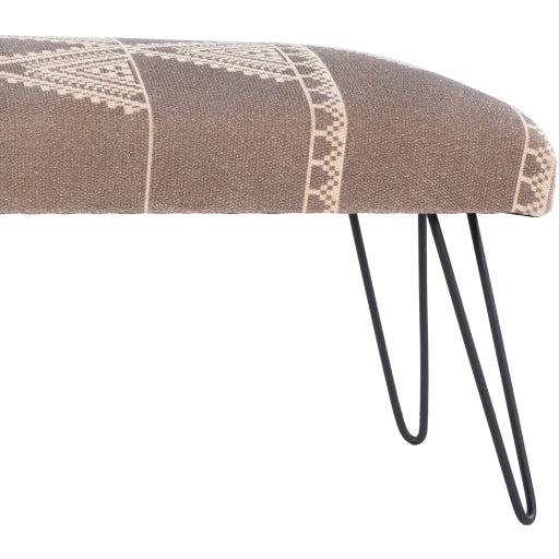 Surya Upholstered Bench - RAM-001 | Stools & Benches | Modishstore-4