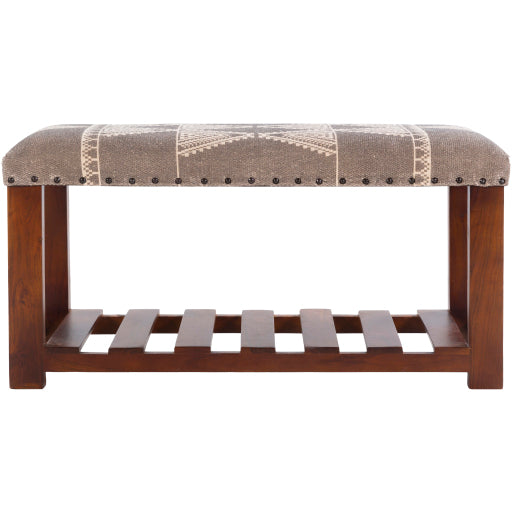 Surya Upholstered Bench - RAM-002 | Stools & Benches | Modishstore-2