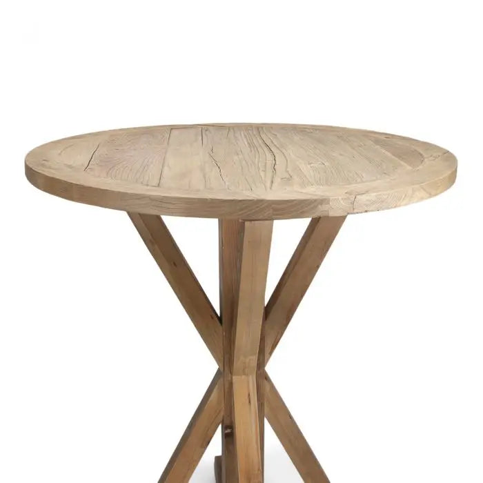 36'' Reclaimed Elm Wood Cocktail Table By Atlas | Cocktail Table| Modishstore - 2