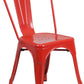Flash Furniture Metal Indoor-Outdoor Stackable Chair | Outdoor Chairs | Modishstore-5