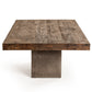 Modrest Renzo Modern Oak & Concrete Coffee Table-4
