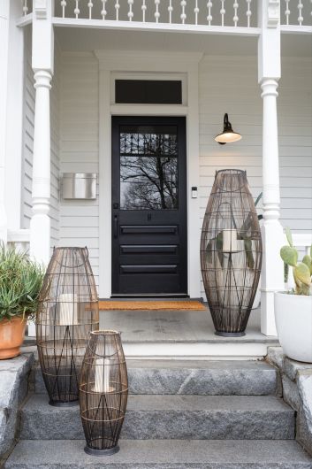 Retreat Lantern By Accent Decor | Lanterns | Modishstore - 1