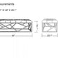 Vig Furniture Modrest Lindsey Modern White Leatherette & Stainless Steel Bench | Modishstore | Stools & Benches-4