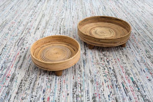 Rica Planter Stand/ Cachepot/Saucer By Accent Decor | Stands | Modishstore - 4