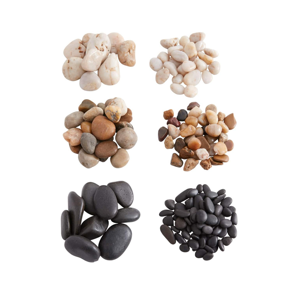 River Small Stones Set Of 4 By Accent Decor | Minerals and Stones | Modishstore - 6