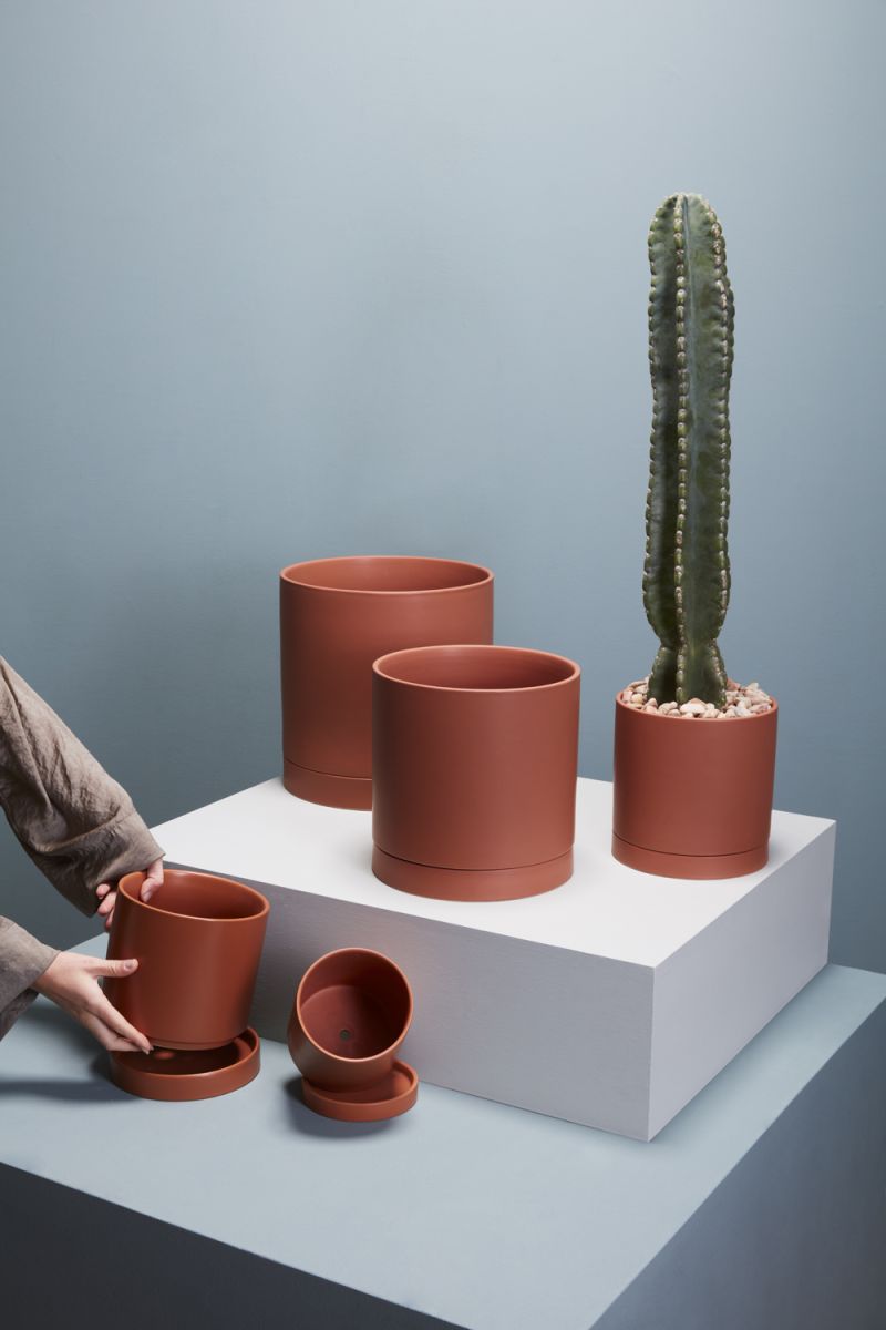 Romey Pot 4.25"x 4.75" Set Of 4 By Accent Decor | Planters, Troughs & Cachepots | Modishstore - 11
