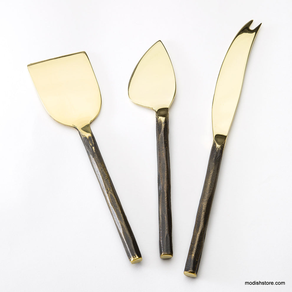 Roost Serafina Brass Serveware -  Cocktail Cutlery