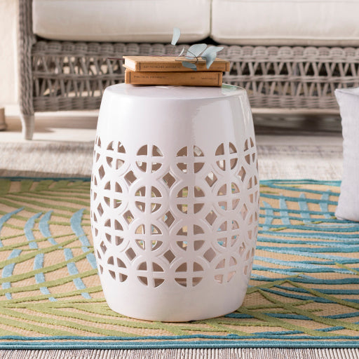 Surya Garden Stool - RWY003-131318 | Outdoor Stools & Benches | Modishstore