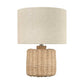 Roscoe 18'' High 1-Light Table Lamp - Natural By ELK |Table Lamps |Modishstore - 2