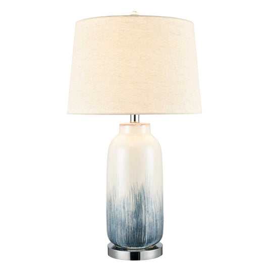 Cason Bay 27'' High 1-Light Table Lamp - Blue By ELK |Table Lamps |Modishstore 