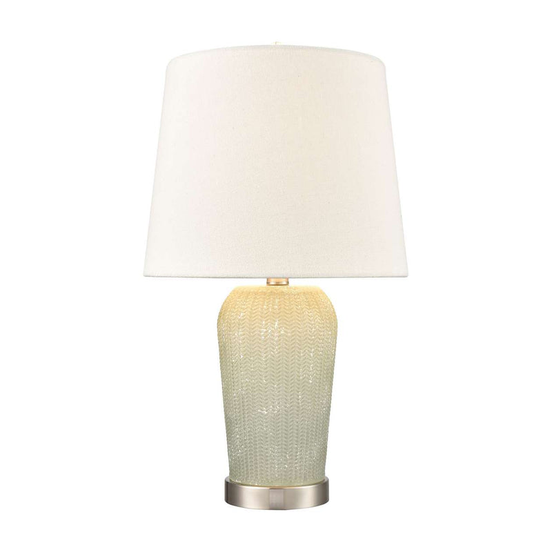 Prosper glass table lamp in Salted Seafoam ELK Home | Table Lamps | Modishstore