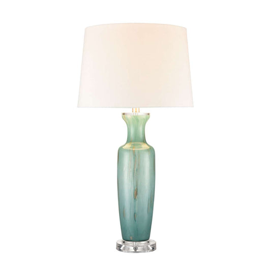 Abilene glass table lamp in Green ELK Home | Table Lamps | Modishstore