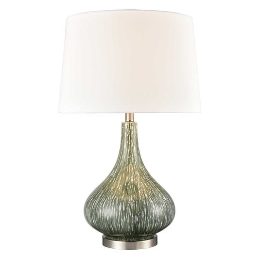 Northcott 28'' High 1-Light Table Lamp - Green By ELK |Table Lamps |Modishstore 