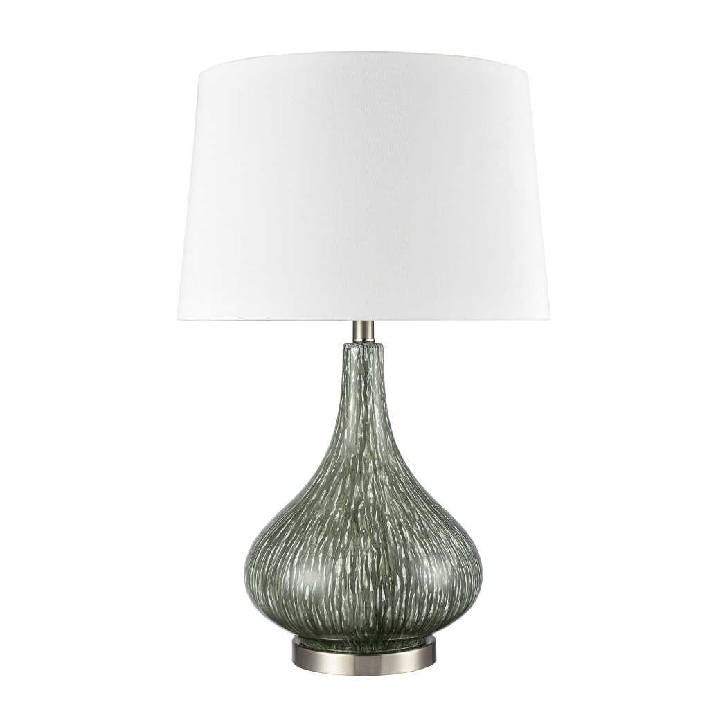 Northcott 28'' High 1-Light Table Lamp - Green By ELK |Table Lamps |Modishstore - 2