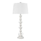 Rosetta Cottage 35'' High 1-Light Table Lamp - Matte White By ELK |Table Lamps |Modishstore - 2