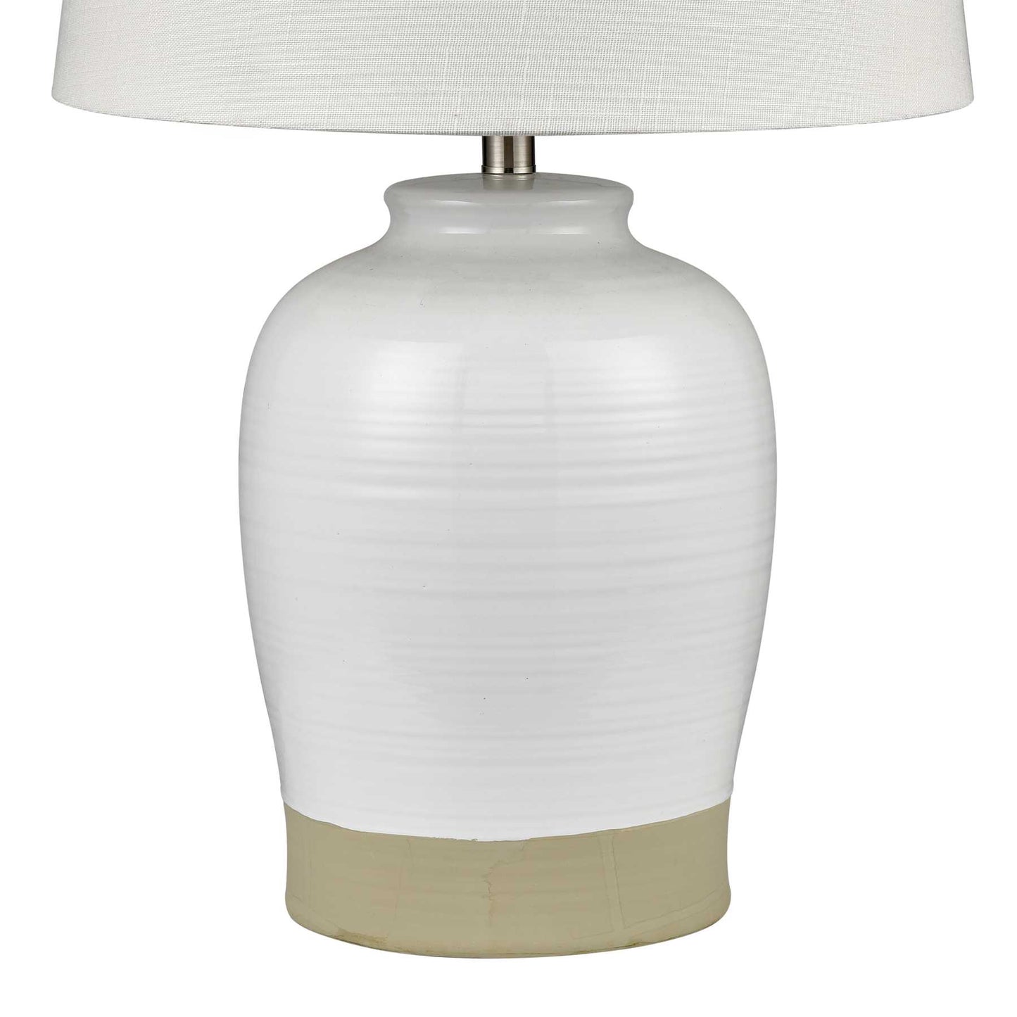 Peli 28'' High 1-Light Table Lamp - White By ELK |Table Lamps |Modishstore - 3