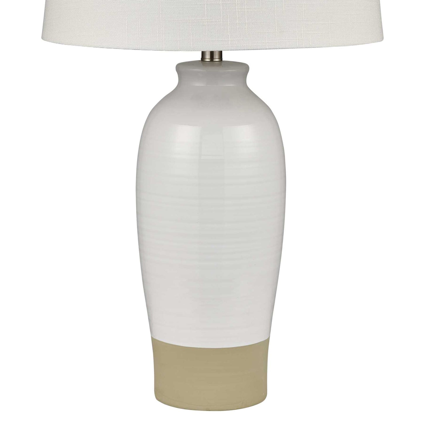 Peli 29'' High 1-Light Table Lamp - White By ELK |Table Lamps |Modishstore - 3