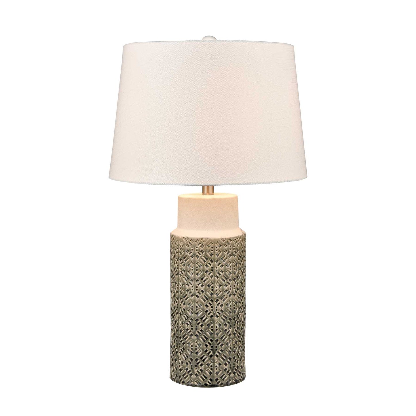 Tula 30'' High 1-Light Table Lamp - Gray By ELK |Table Lamps |Modishstore 