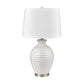 Junia 28'' High 1-Light Table Lamp - White By ELK |Table Lamps |Modishstore - 2