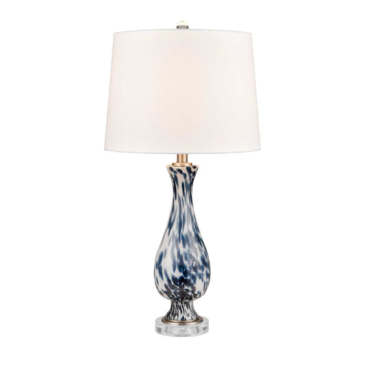 Cordelia Sound 30'' High 1-Light Table Lamp - Blue By ELK |Table Lamps |Modishstore 
